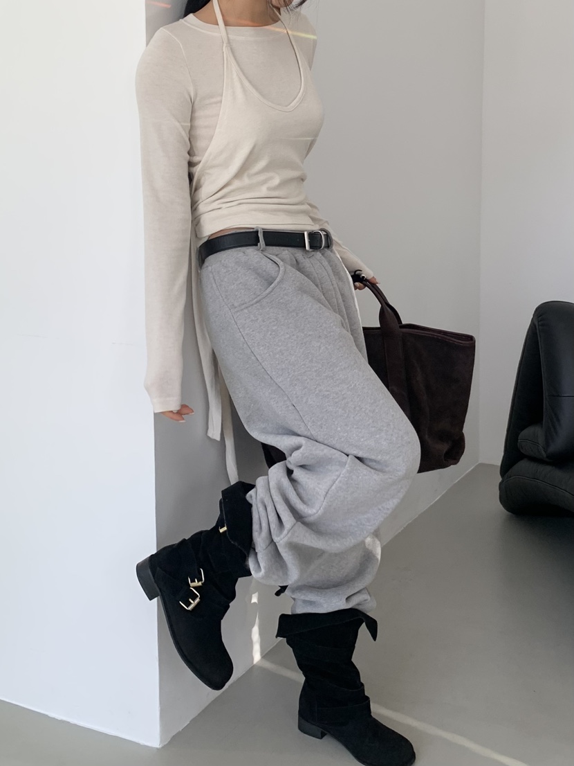 MURMUR韓國直郵㊣女裝新款熱賣休閑推薦時尚人氣休閑褲柔軟MURMUR休閑褲