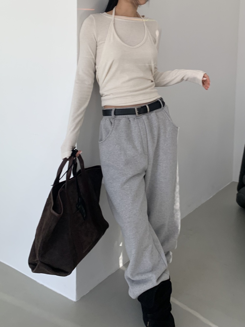 MURMUR韓國直郵㊣女裝新款熱賣休閑推薦時尚人氣休閑褲柔軟MURMUR休閑褲