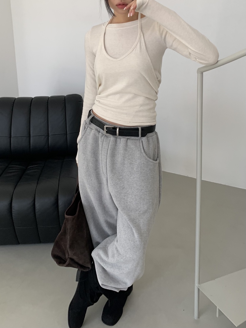 MURMUR韓國直郵㊣女裝新款熱賣休閑推薦時尚人氣休閑褲柔軟MURMUR休閑褲