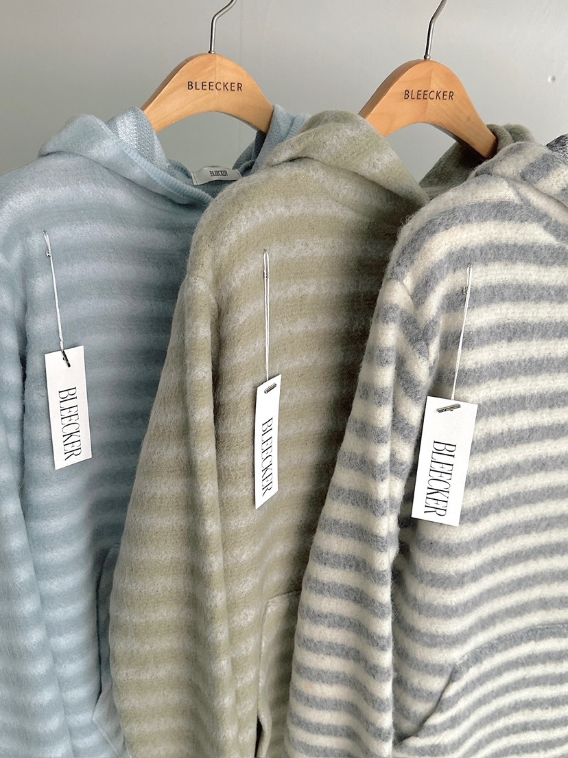 BLEECKER韓國直郵㊣女士新品熱賣時尚職業25秋冬休閑人氣衛衣BLEECKER衛衣