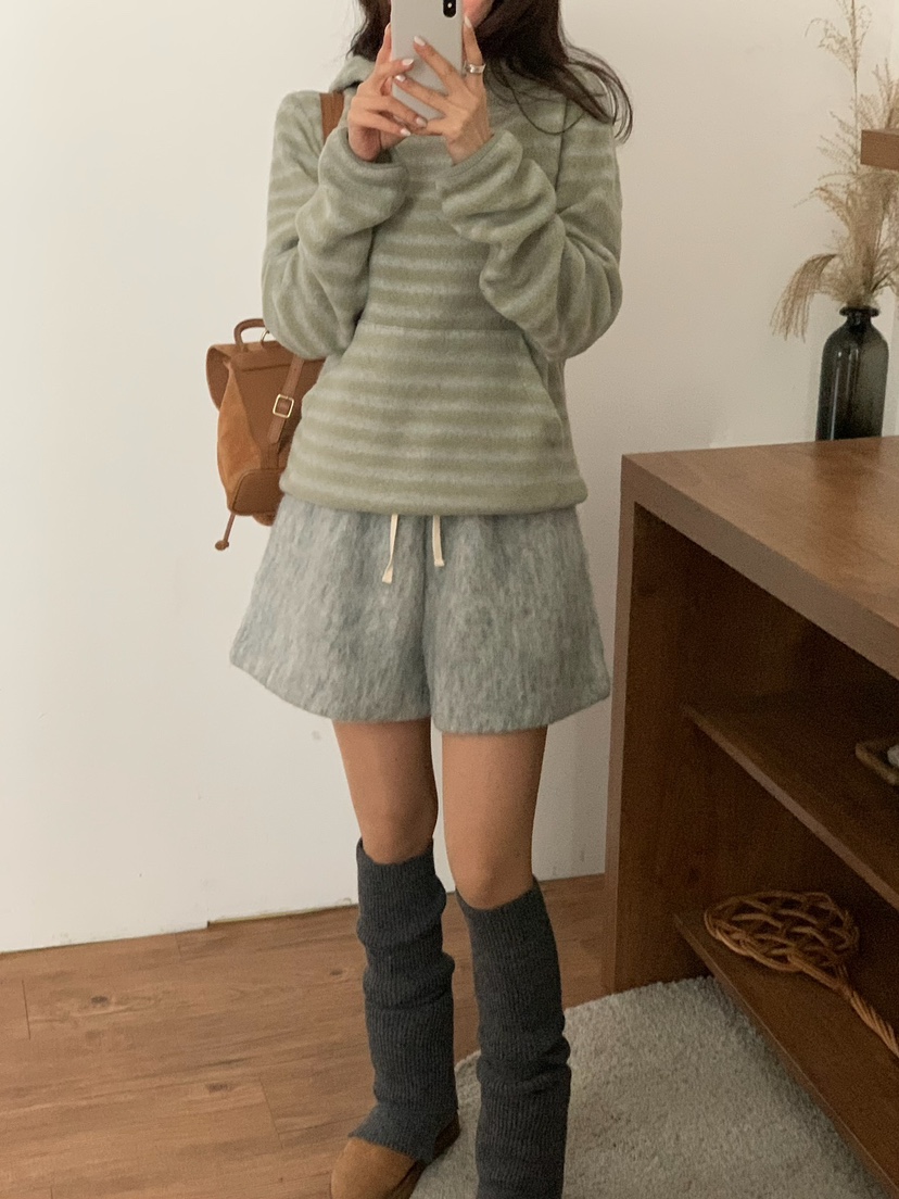 BLEECKER韓國直郵㊣女士新品熱賣時尚職業25秋冬休閑人氣衛衣BLEECKER衛衣