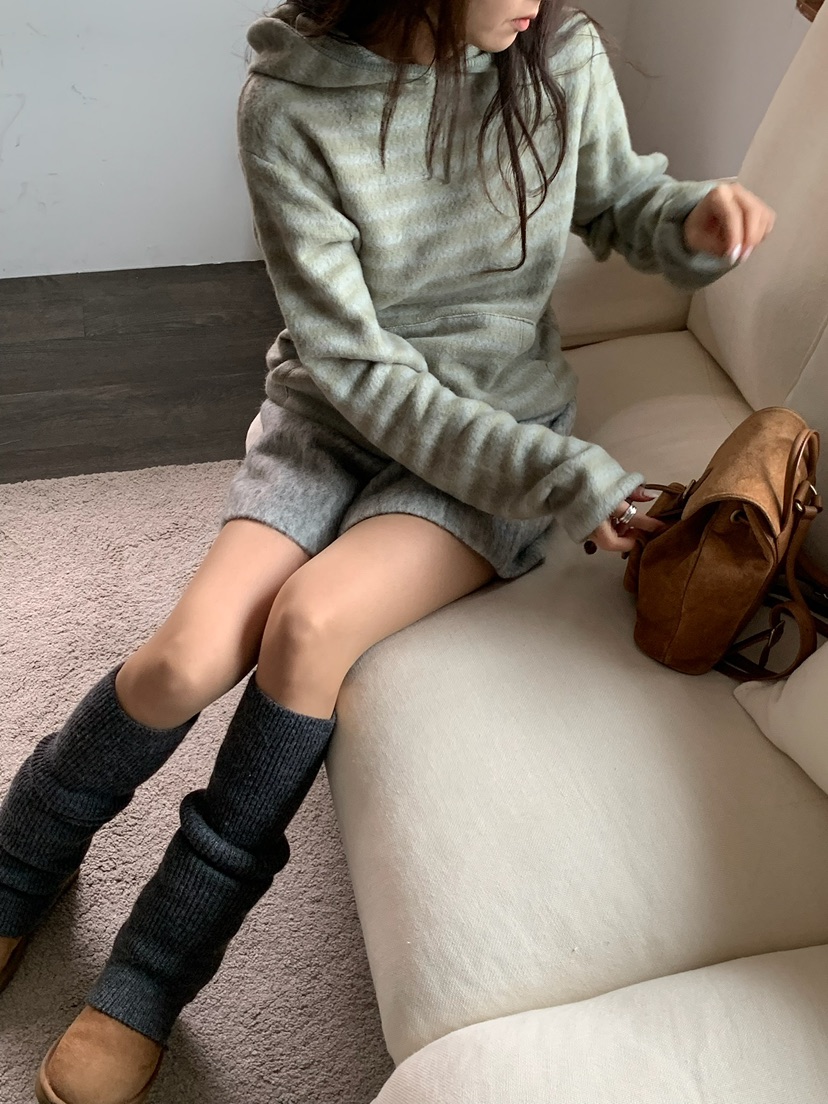 BLEECKER韓國直郵㊣女士新品熱賣時尚職業25秋冬休閑人氣衛衣BLEECKER衛衣