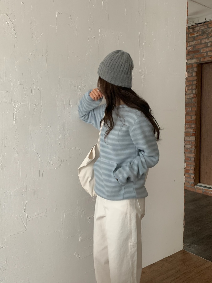 BLEECKER韓國直郵㊣女士新品熱賣時尚職業25秋冬休閑人氣衛衣BLEECKER衛衣