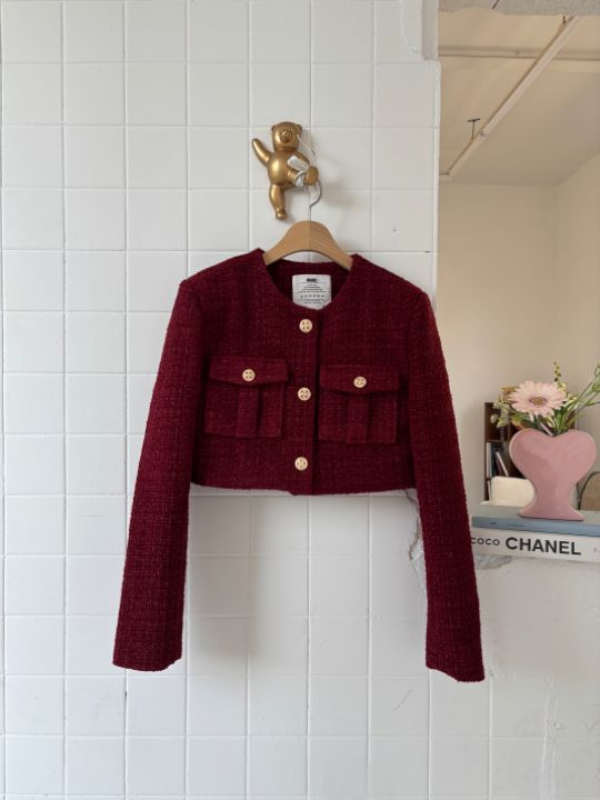 mars東大門㊣直郵女裝新款25秋冬職業熱賣時尚推薦夾克粗花呢mars夾克