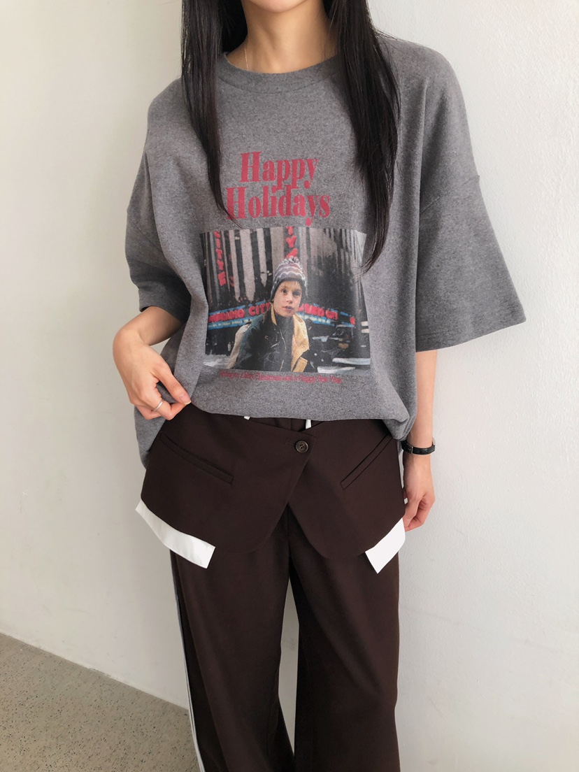 MARKE-P東大門㊣實拍女裝新款推薦人氣休閑25秋冬熱賣時尚T恤MARKE-PT恤