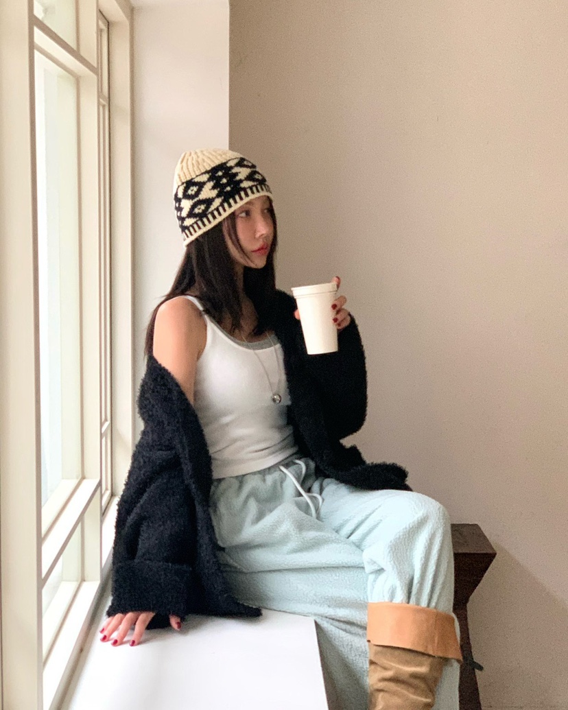 REVE CITE-L東大門㊣實拍女士新品休閑推薦人氣25秋冬休閑褲REVE CITE休閑褲