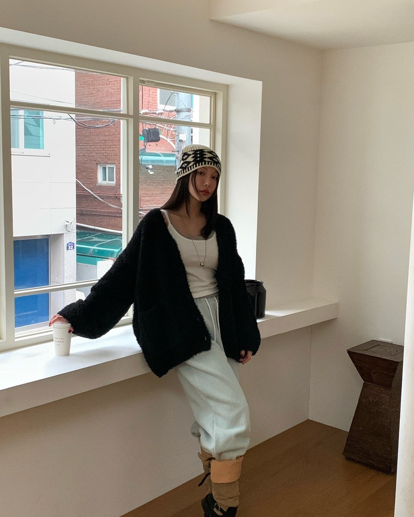 REVE CITE-L東大門㊣實拍女士新品休閑推薦人氣25秋冬休閑褲REVE CITE休閑褲