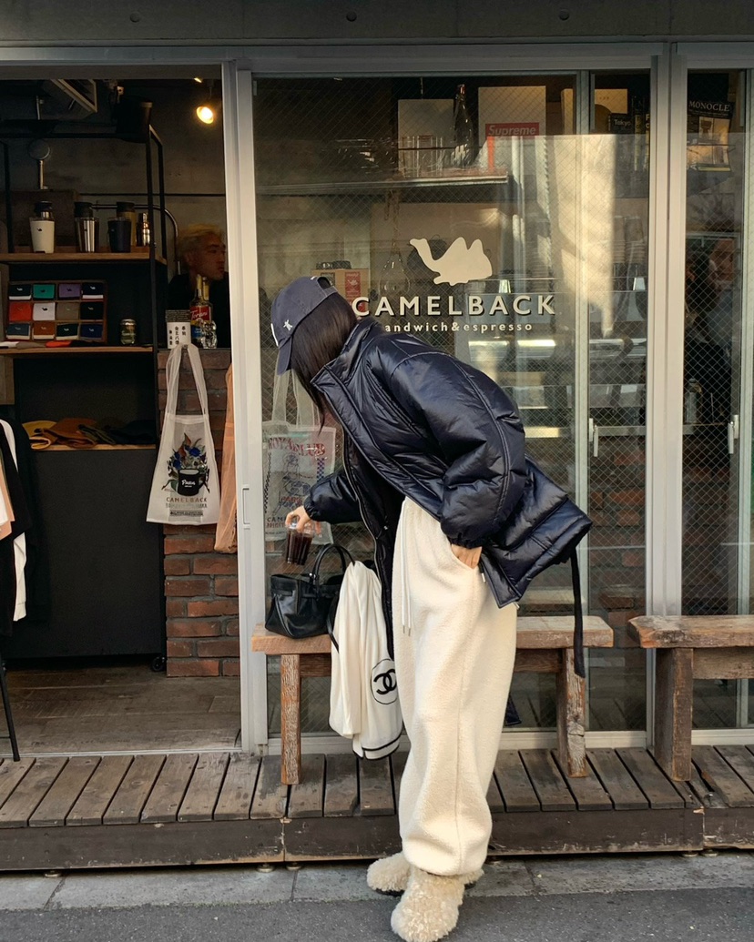 REVE CITE-L東大門㊣實拍女士新品休閑推薦人氣25秋冬休閑褲REVE CITE休閑褲