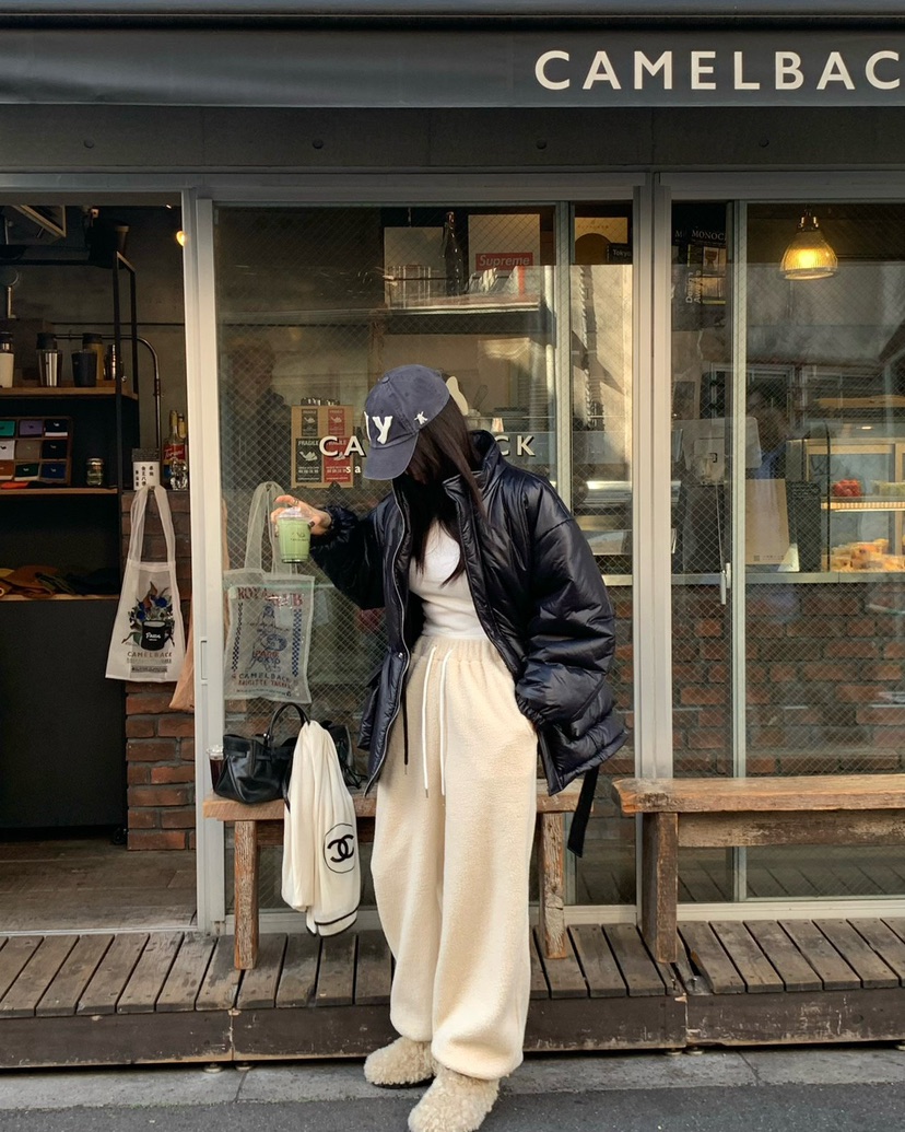 REVE CITE-L東大門㊣實拍女士新品休閑推薦人氣25秋冬休閑褲REVE CITE休閑褲