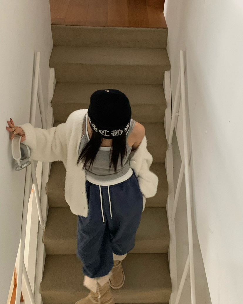 REVE CITE-L東大門㊣實拍女士新品休閑推薦人氣25秋冬休閑褲REVE CITE休閑褲