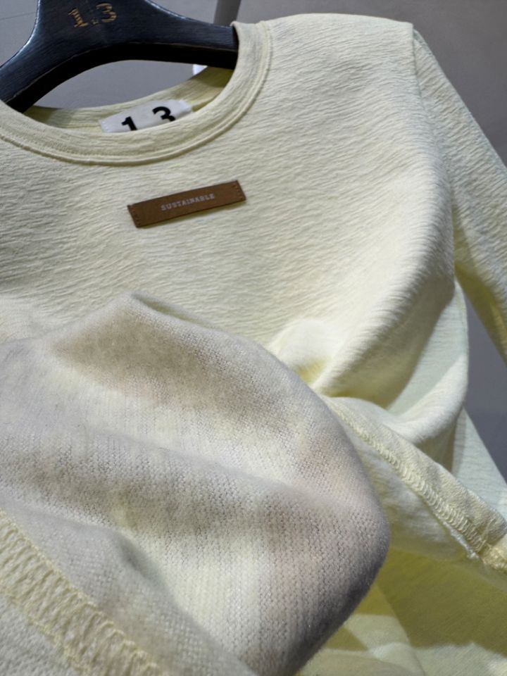 1.3東大門㊣代購女士新品休閑推薦熱賣25秋冬人氣時尚長袖T恤1.3長袖T恤