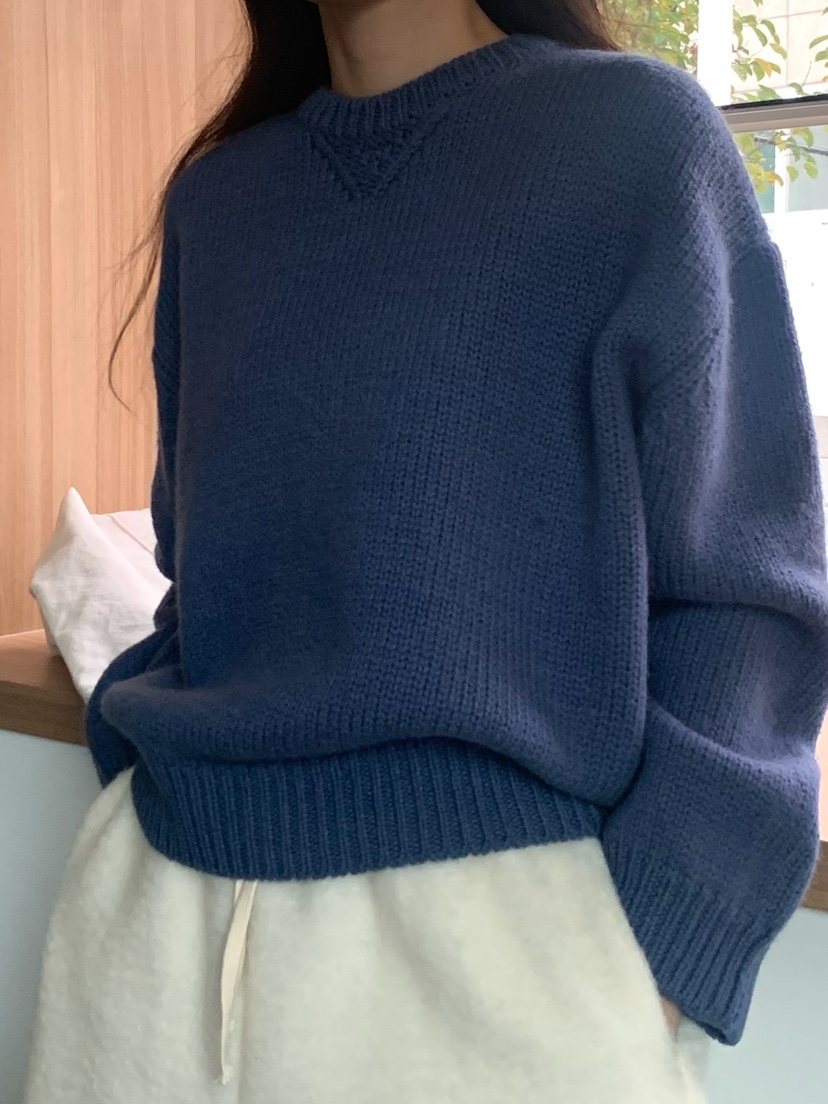 BLEECKER韓國直郵㊣女士新款職業熱賣時尚25秋冬推薦針織衫BLEECKER針織衫