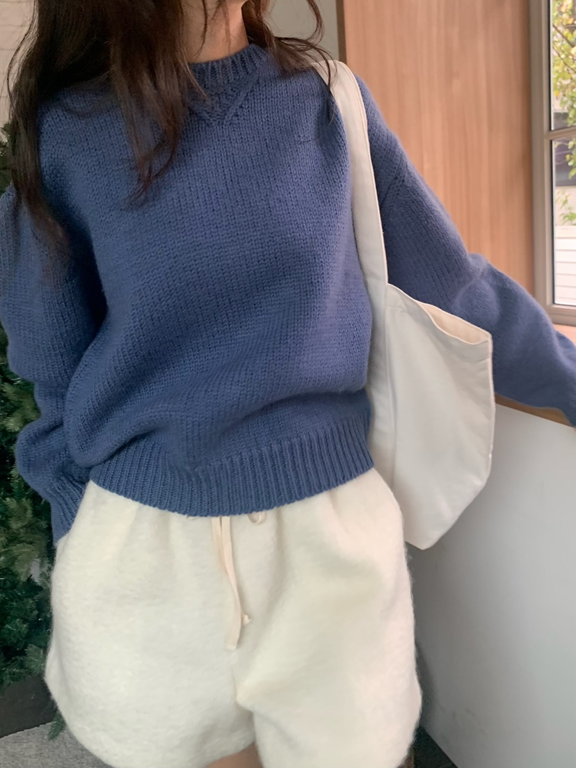 BLEECKER韓國直郵㊣女士新款職業熱賣時尚25秋冬推薦針織衫BLEECKER針織衫