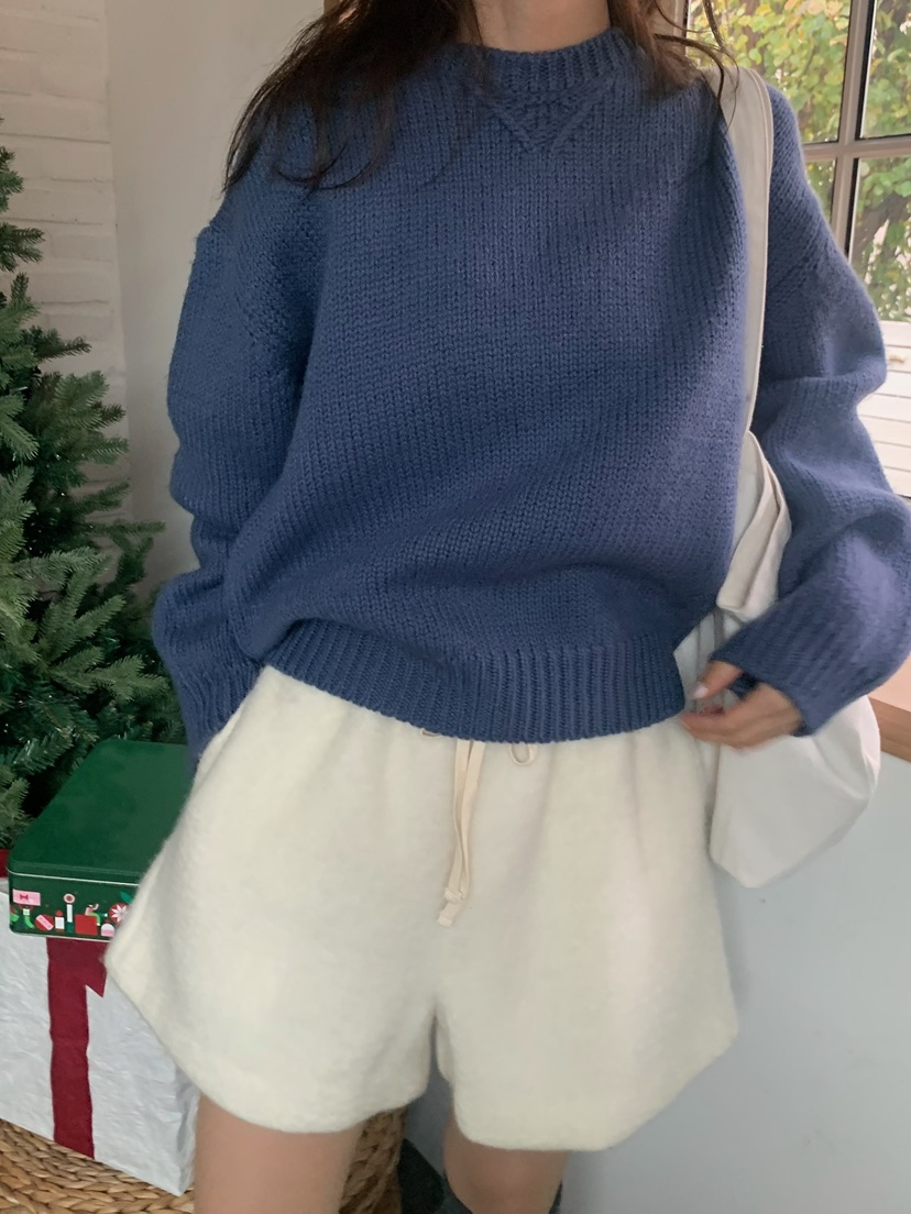 BLEECKER韓國直郵㊣女士新款職業熱賣時尚25秋冬推薦針織衫BLEECKER針織衫