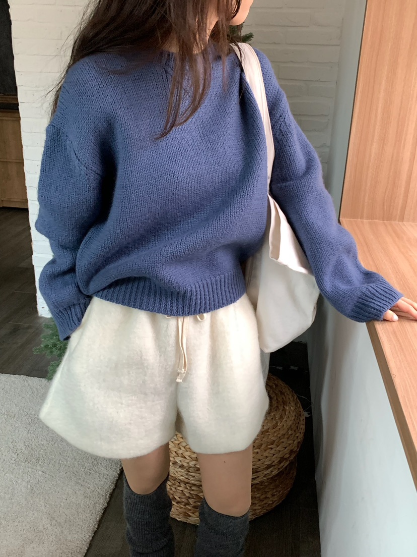 BLEECKER韓國直郵㊣女士新款職業熱賣時尚25秋冬推薦針織衫BLEECKER針織衫