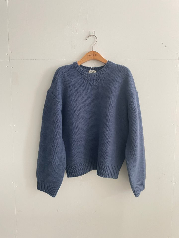 BLEECKER韓國直郵㊣女士新款職業熱賣時尚25秋冬推薦針織衫BLEECKER針織衫圖色1