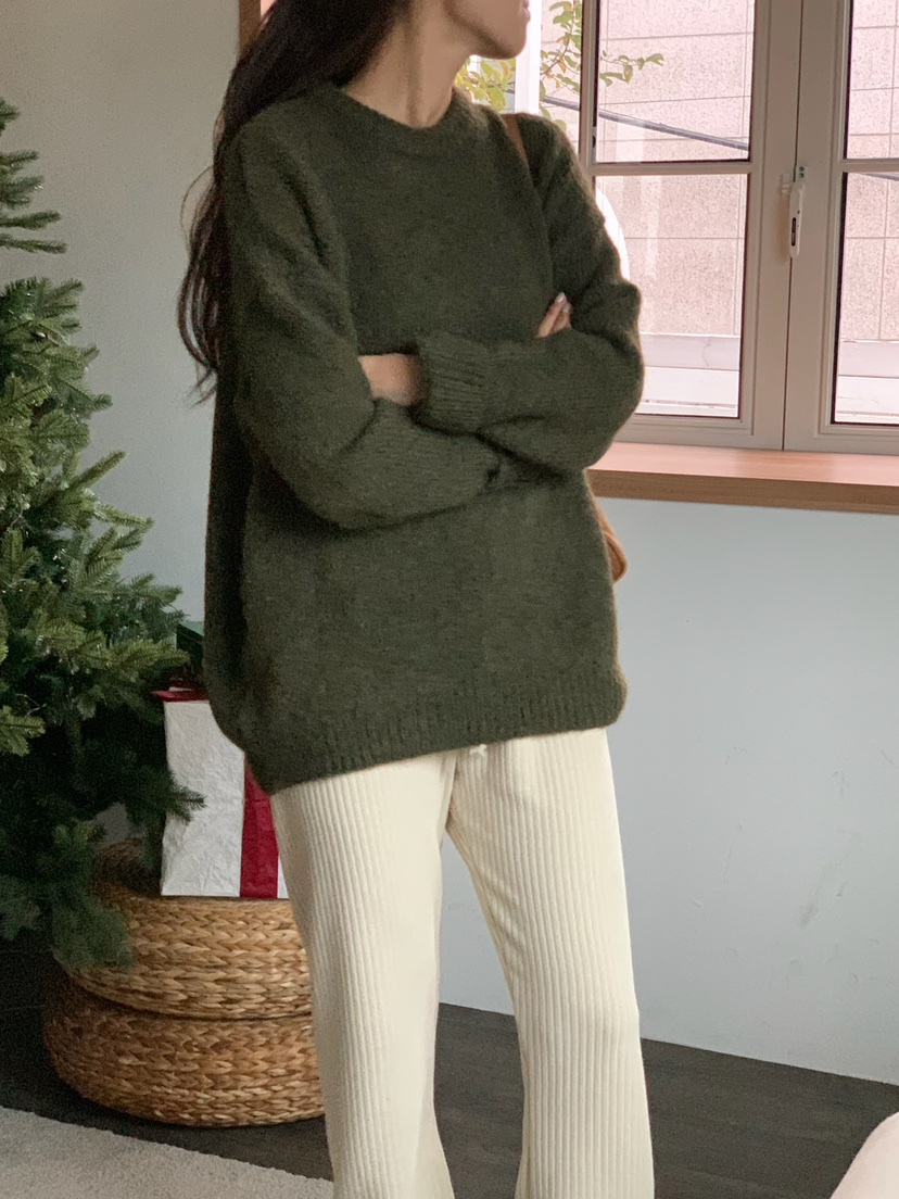 BLEECKER東大門㊣代購女士新款休閑時尚熱賣25秋冬推薦針織衫BLEECKER針織衫