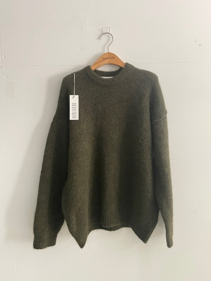 BLEECKER東大門㊣代購女士新款休閑時尚熱賣25秋冬推薦針織衫BLEECKER針織衫圖色1