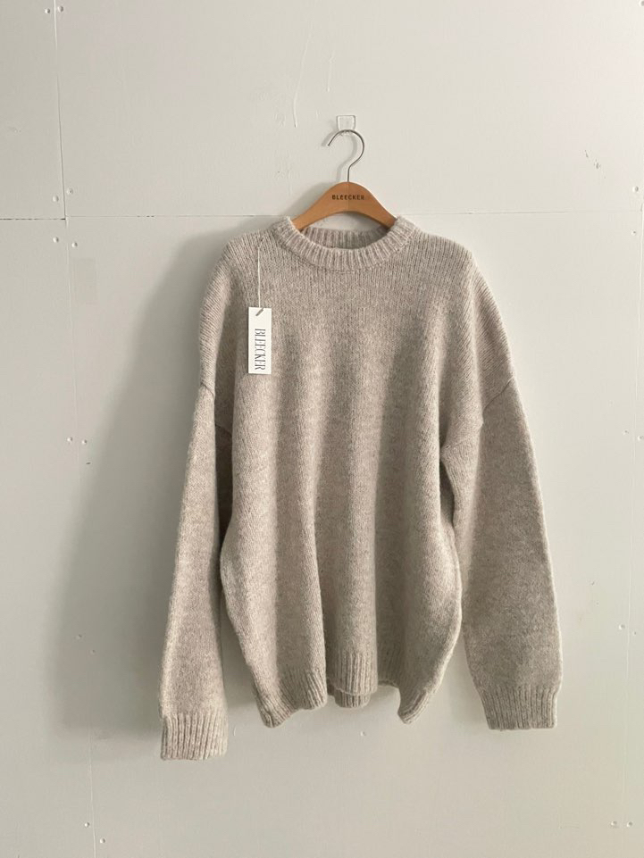 BLEECKER東大門㊣代購女士新款休閑時尚熱賣25秋冬推薦針織衫BLEECKER針織衫圖色3