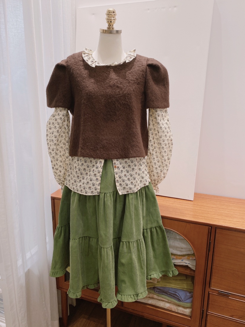 LETAILOR東大門㊣代購女士新品熱賣時尚休閑人氣半身裙中短裙LETAILOR半身裙/中短裙