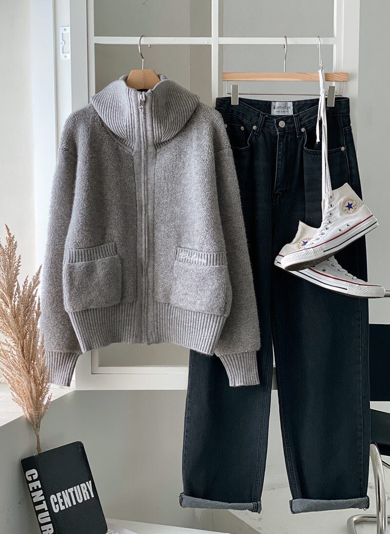 I BLLE東大門㊣直郵女士新品休閑熱賣時尚人氣25秋冬針織衫I BLLE針織衫