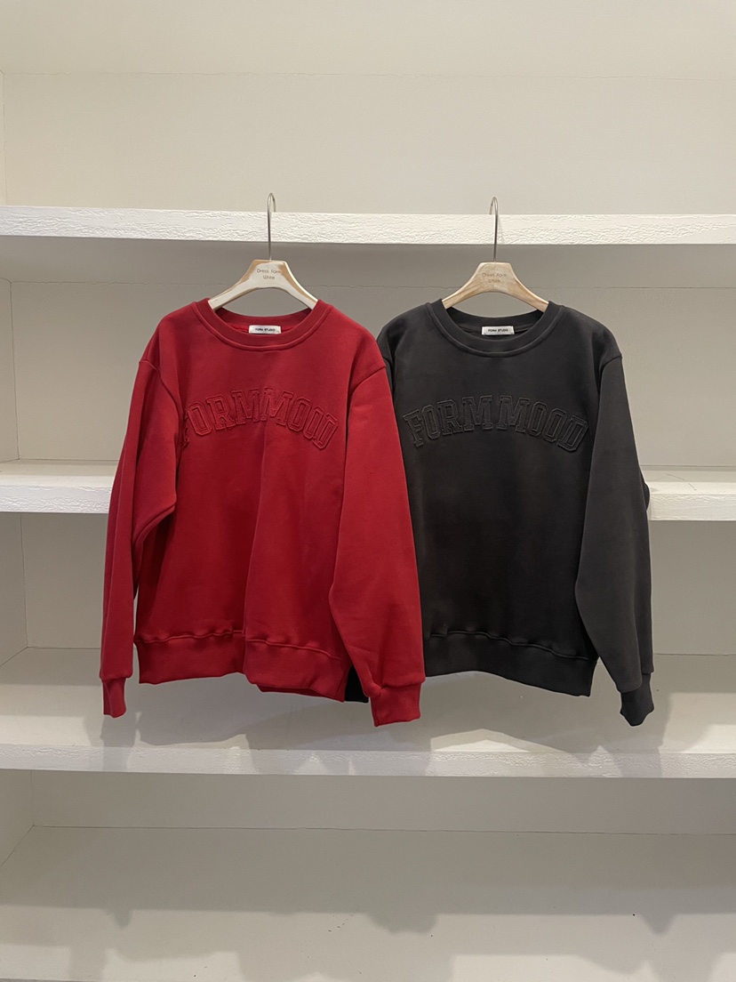 FORMSTUDIO東大門㊣實拍女士新款職業熱賣25秋冬時尚人氣衛衣FORMSTUDIO衛衣圖色3左二色