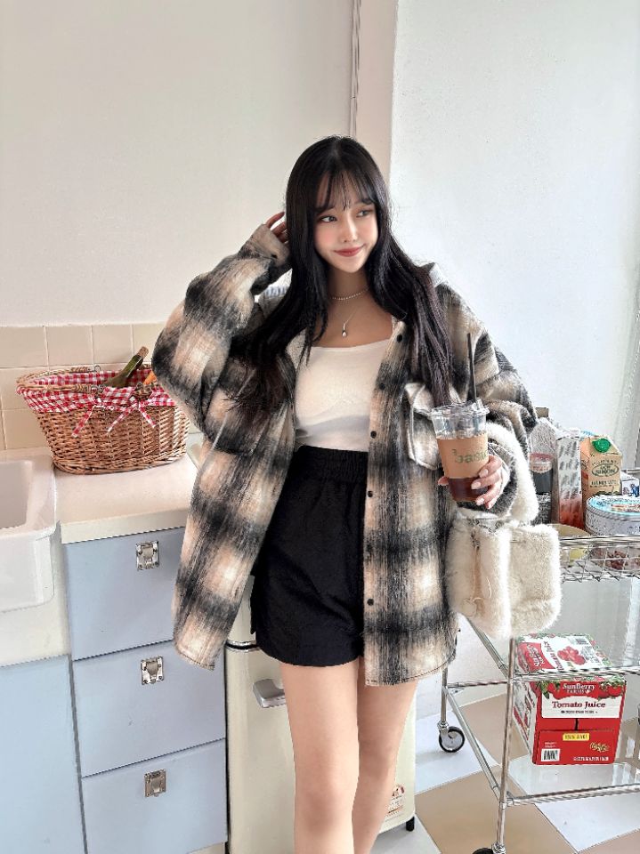 mars韓國代購㊣女裝新款人氣25秋冬熱賣休閑時尚職業推薦夾克mars夾克