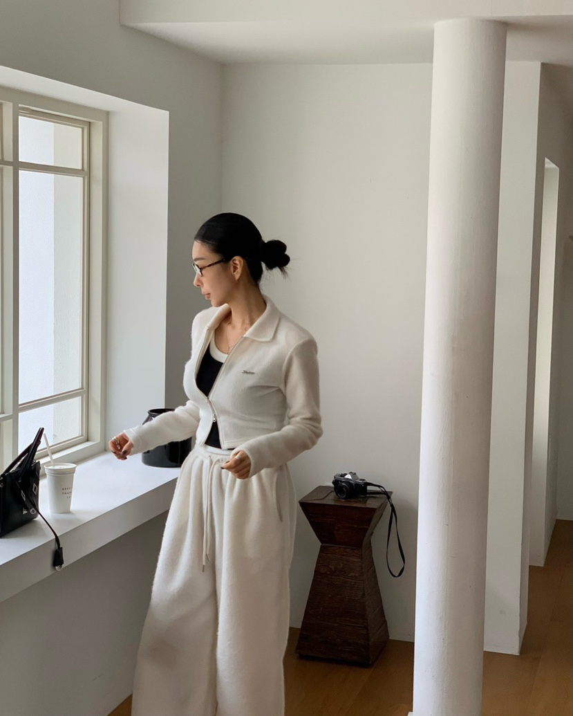 REVE CITE-L東大門㊣直郵女士新品25秋冬熱賣人氣衛衣拉鏈REVE CITE-L衛衣