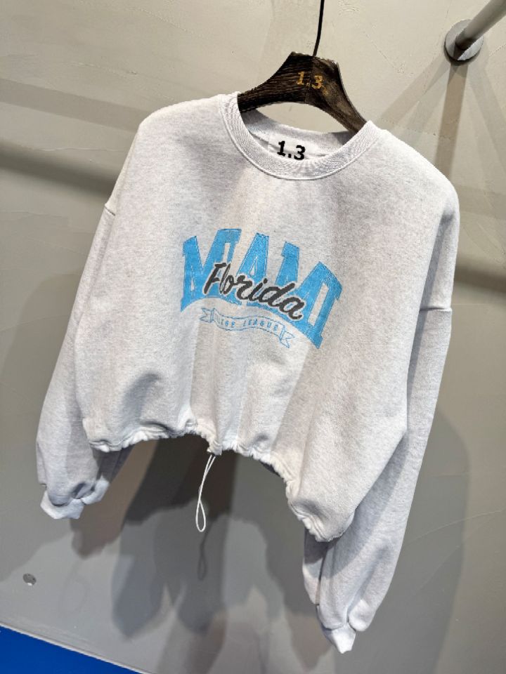 1.3韓國代購㊣女士新品休閑25秋冬職業推薦時尚人氣熱賣衛衣1.3衛衣