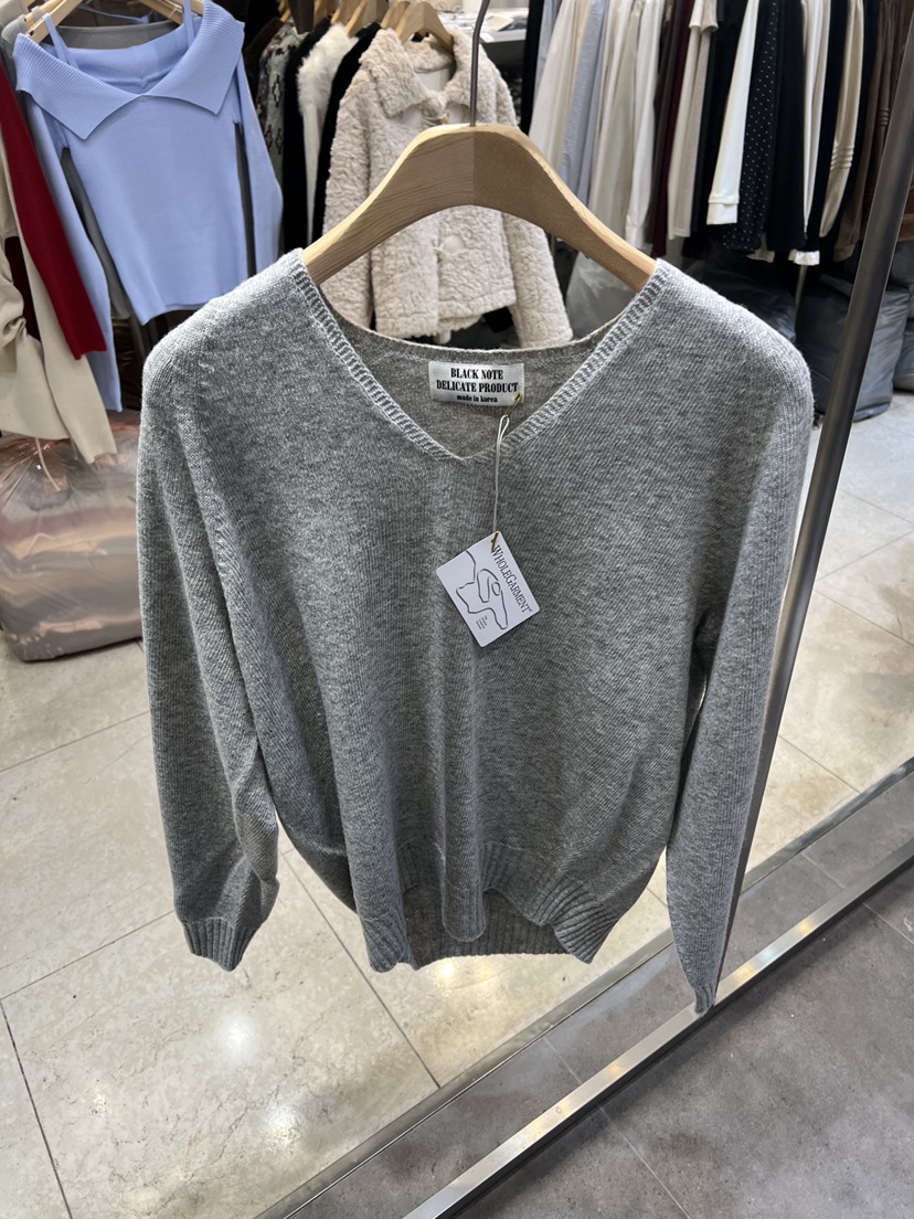 BLACK NOTE東大門㊣直郵女裝新品時尚推薦職業25秋冬針織衫BLACK NOTE針織衫圖色2