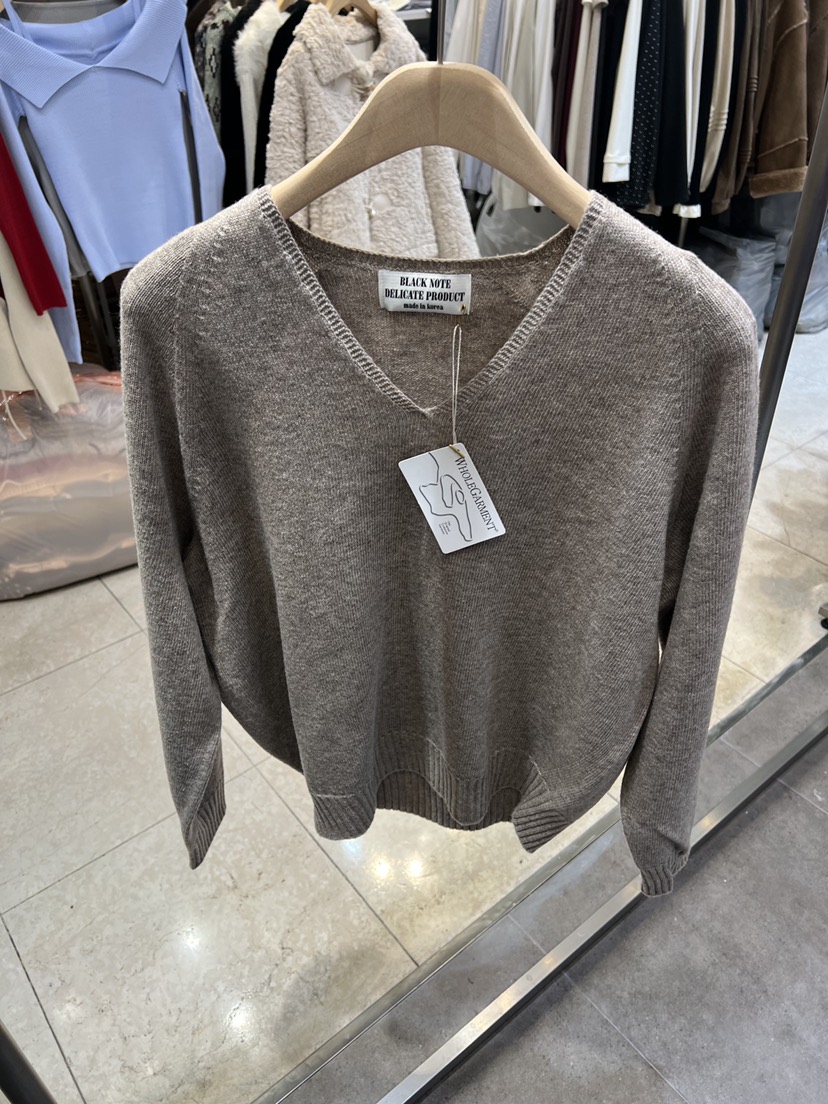 BLACK NOTE東大門㊣直郵女裝新品時尚推薦職業25秋冬針織衫BLACK NOTE針織衫圖色4