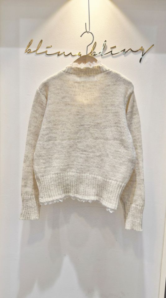 RICO韓國直郵㊣女士新品人氣熱賣時尚推薦25秋冬職業針織衫bling bling/RICO針織衫