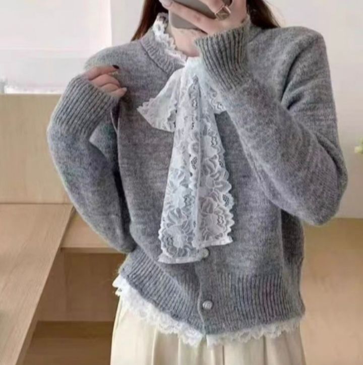 RICO韓國直郵㊣女士新品人氣熱賣時尚推薦25秋冬職業針織衫bling bling/RICO針織衫