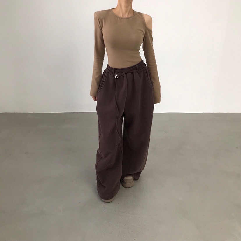 2TWO MOON韓國代購㊣女裝新款職業人氣休閑時尚長袖T恤兩面穿2TWO MOON長袖T恤