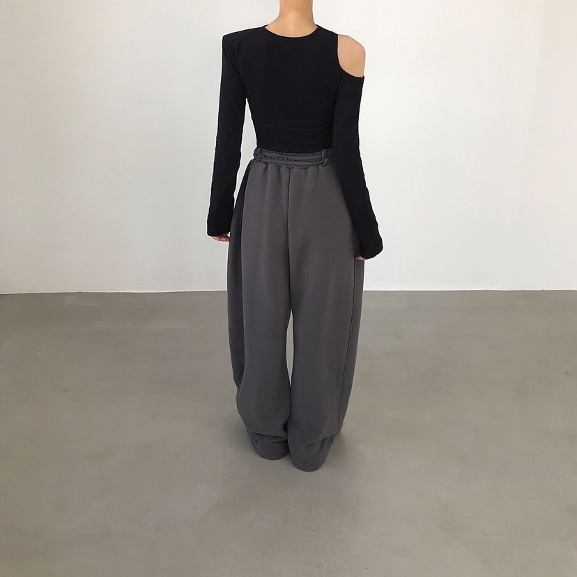 2TWO MOON韓國代購㊣女裝新款職業人氣休閑時尚長袖T恤兩面穿2TWO MOON長袖T恤