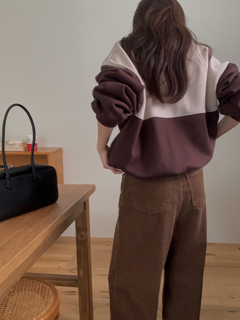 FORMSTUDIO韓國直郵㊣女士新款時尚25秋冬職業衛衣雙排扣拉鏈FORMSTUDIO衛衣