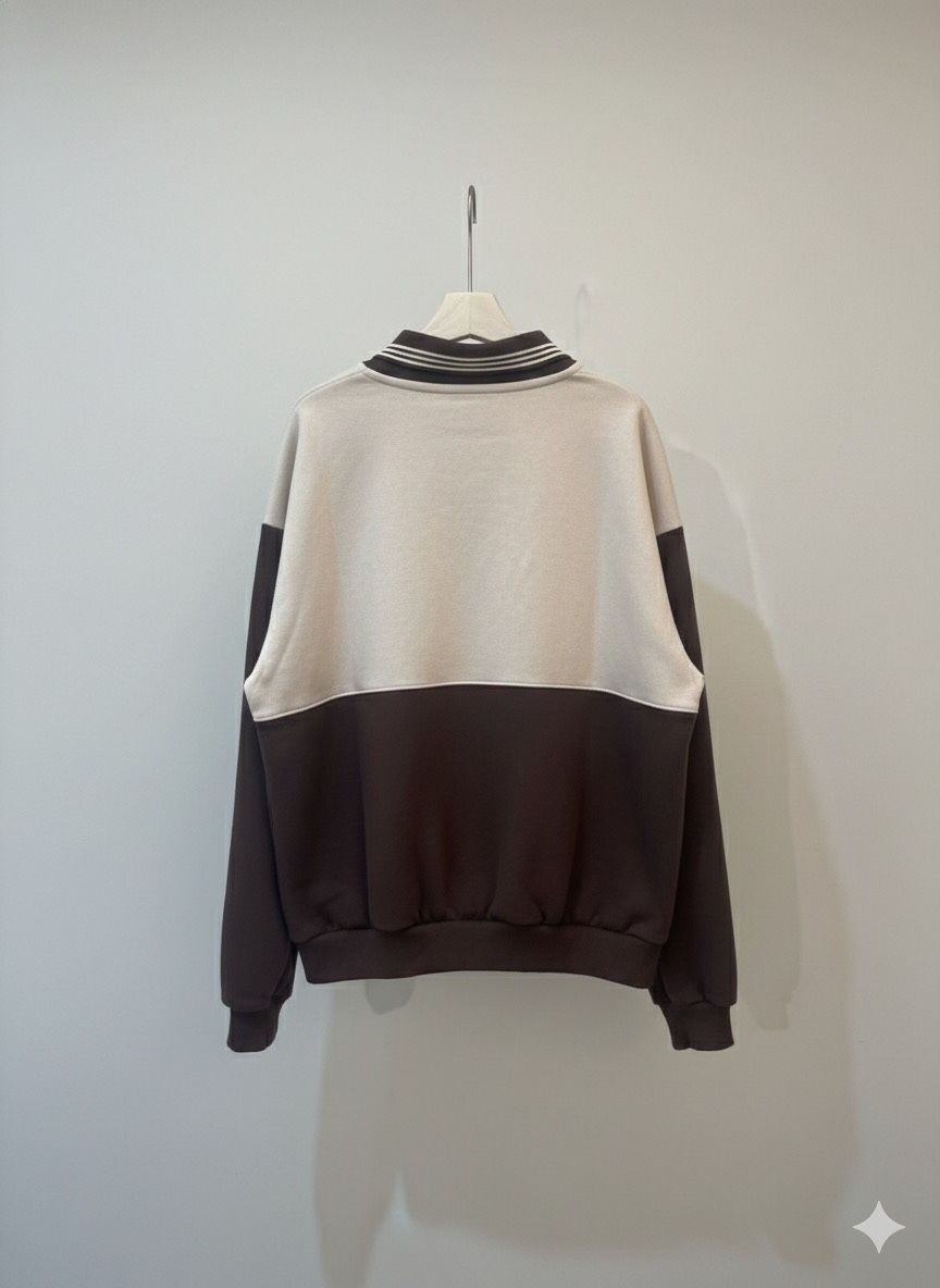 FORMSTUDIO韓國直郵㊣女士新款時尚25秋冬職業衛衣雙排扣拉鏈FORMSTUDIO衛衣