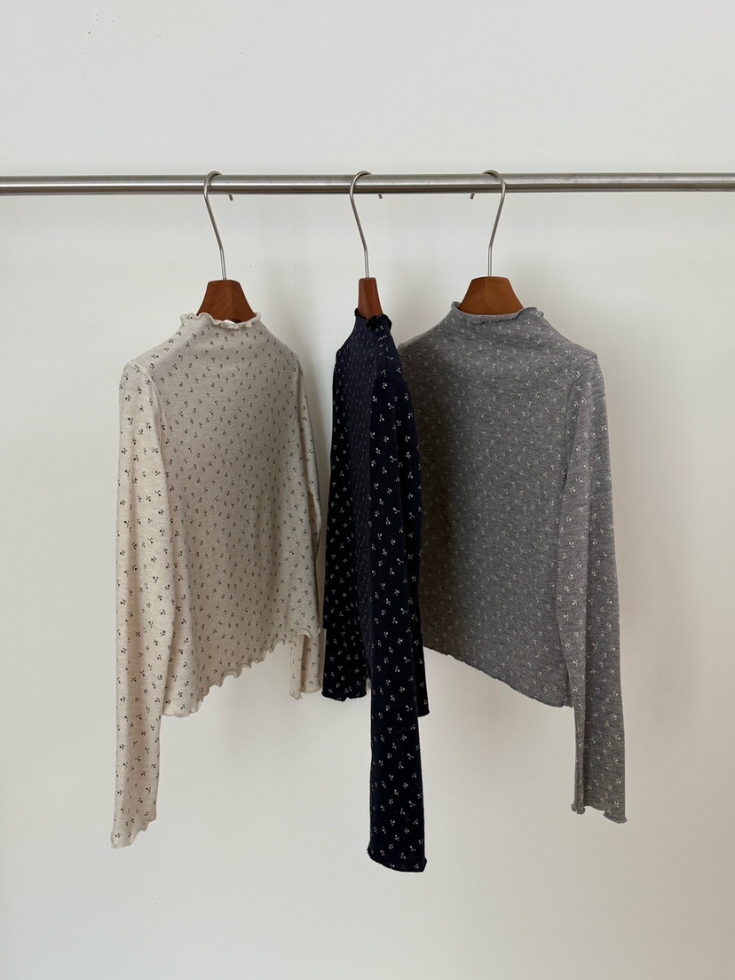 OLA東大門㊣代購女裝新款職業人氣時尚休閑25秋冬推薦長袖T恤mellor/OLA長袖T恤