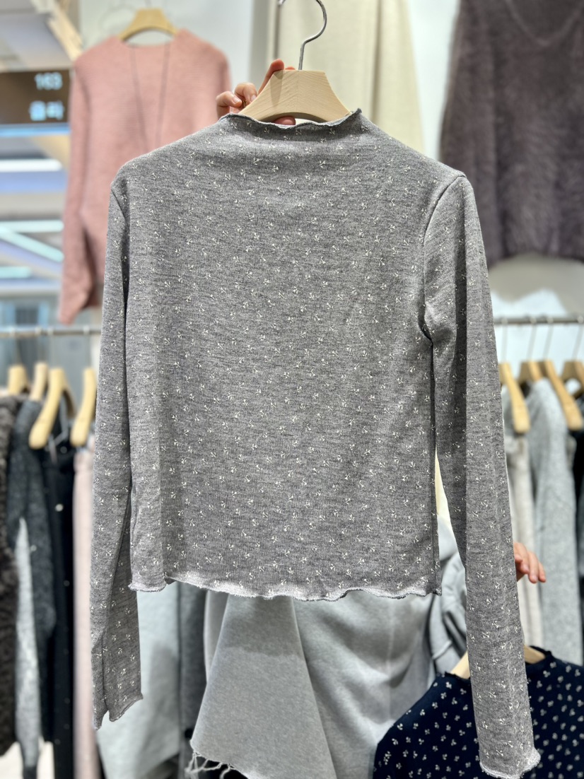 OLA東大門㊣代購女裝新款職業人氣時尚休閑25秋冬推薦長袖T恤mellor/OLA長袖T恤圖色2