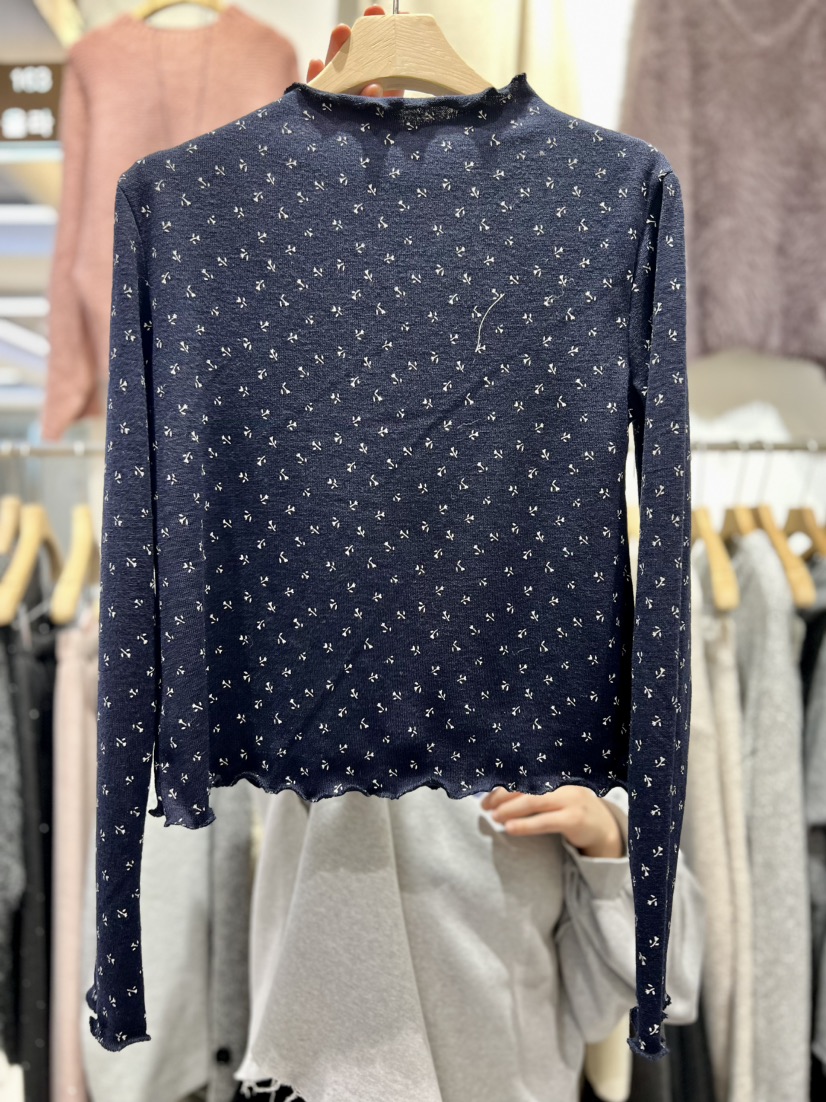 OLA東大門㊣代購女裝新款職業人氣時尚休閑25秋冬推薦長袖T恤mellor/OLA長袖T恤圖色3