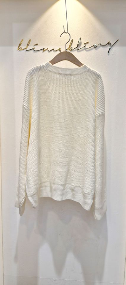RICO東大門㊣代購女士新款休閑推薦25秋冬時尚針織衫手工編織bling bling/RICO針織衫