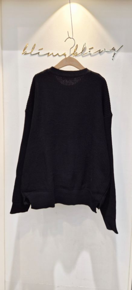 RICO東大門㊣代購女士新款休閑推薦25秋冬時尚針織衫手工編織bling bling/RICO針織衫