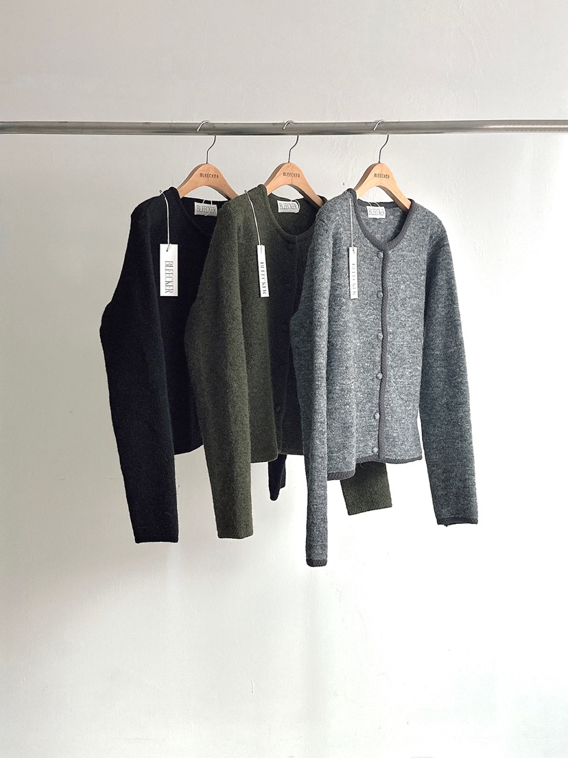 BLEECKER韓國代購㊣女裝新品時尚休閑25秋冬推薦人氣針織衫BLEECKER針織衫