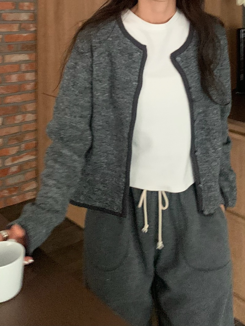 BLEECKER韓國代購㊣女裝新品時尚休閑25秋冬推薦人氣針織衫BLEECKER針織衫