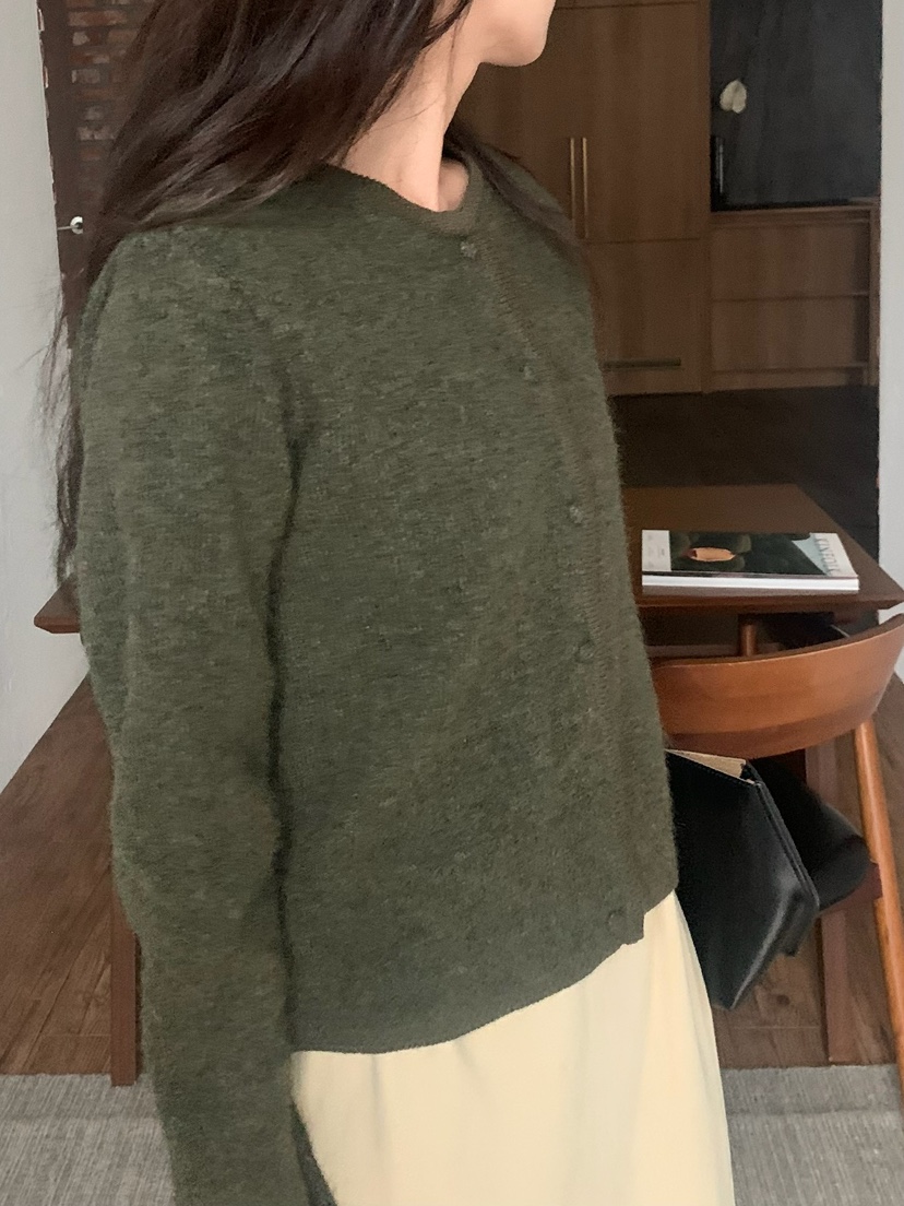 BLEECKER韓國代購㊣女裝新品時尚休閑25秋冬推薦人氣針織衫BLEECKER針織衫