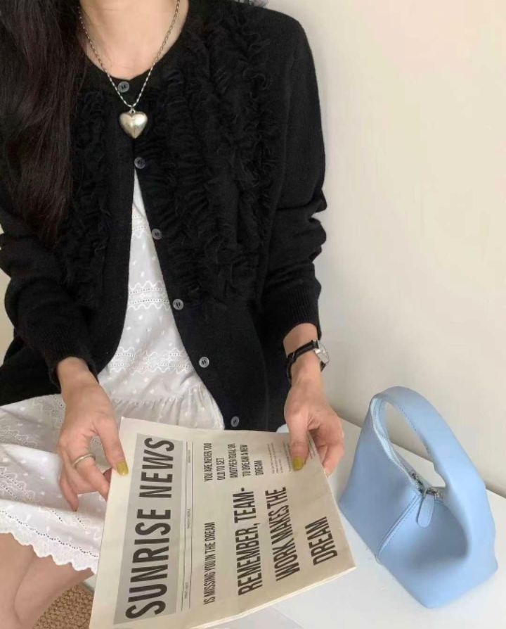 RICO韓國直郵㊣女裝新品休閑熱賣25秋冬人氣推薦職業針織衫bling bling/RICO針織衫