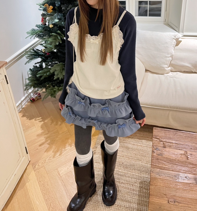 BOUTIQUE-L韓國直郵㊣女士新款熱賣25秋冬職業時尚長袖T恤BOUTIQUE-L長袖T恤