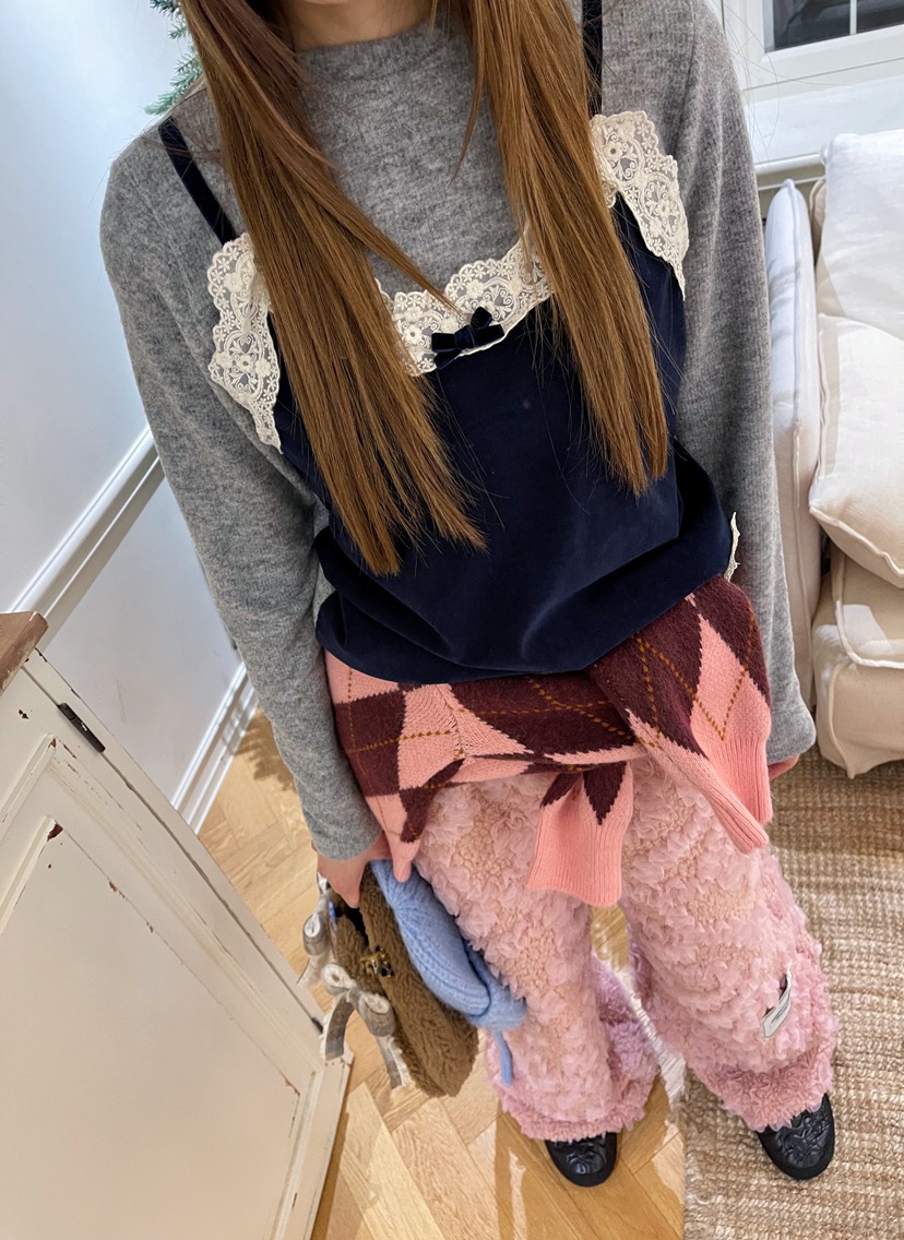 BOUTIQUE-L韓國直郵㊣女士新款熱賣25秋冬職業時尚長袖T恤BOUTIQUE-L長袖T恤