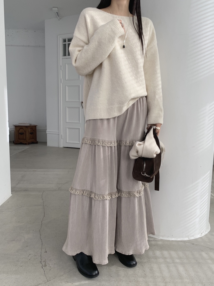 COME OPEN韓國代購㊣女士新品休閑人氣推薦25秋冬時尚長裙COME OPEN/HAPER長裙