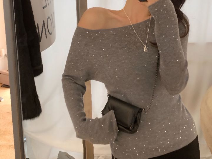 FEMME韓國代購㊣女士新品推薦25秋冬時尚人氣休閑熱賣針織衫FEMME針織衫圖色1